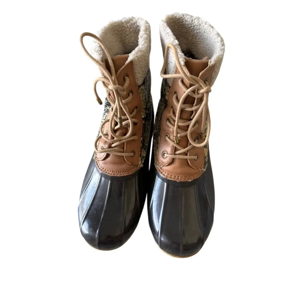 Sam Edelman Caldwell duck boots size 8